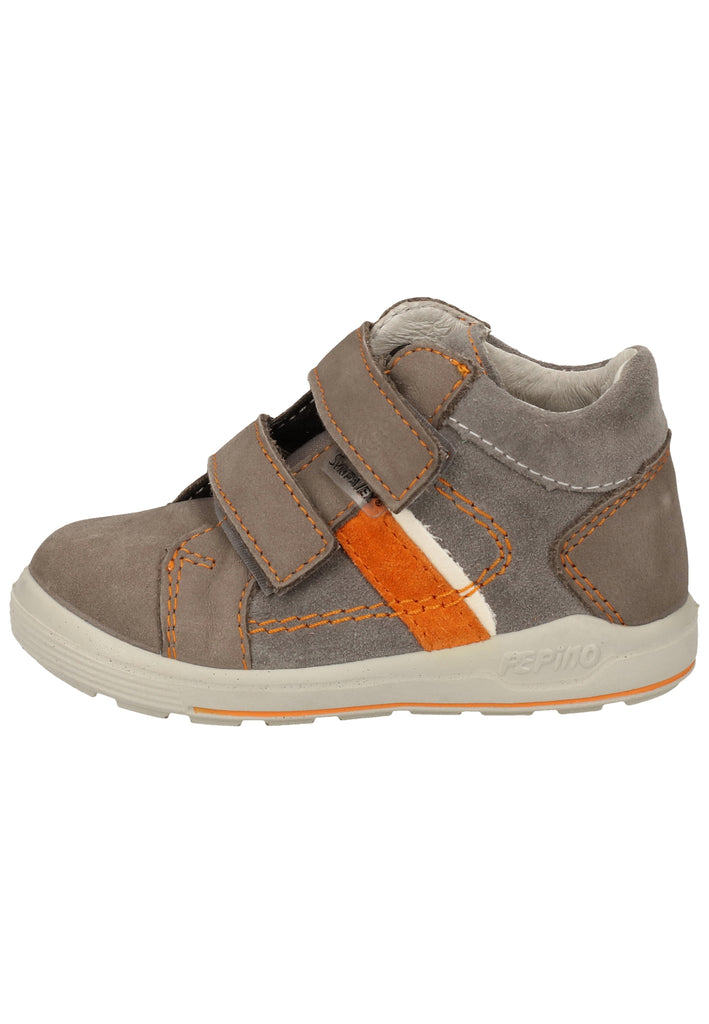 Pepino Halbschuhe Veloursleder/Synthetik Grau/Orange - surf4shoes