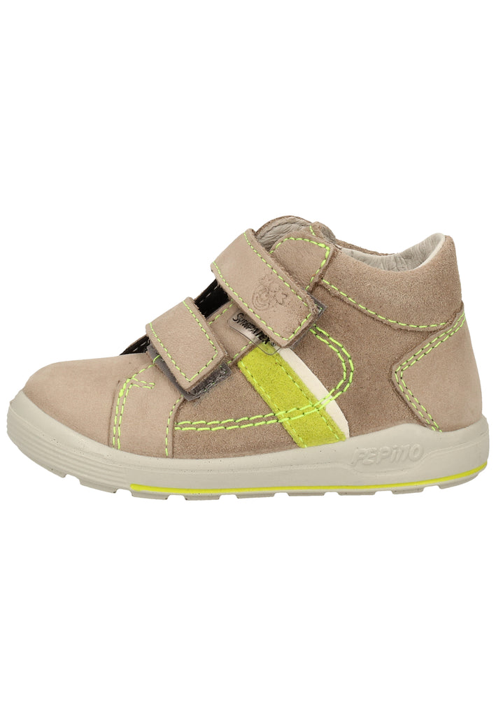 Pepino Halbschuhe Veloursleder/Synthetik Grau/Grün - surf4shoes