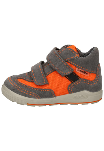Pepino Halbschuhe Leder/Textil Grau/Orange - surf4shoes