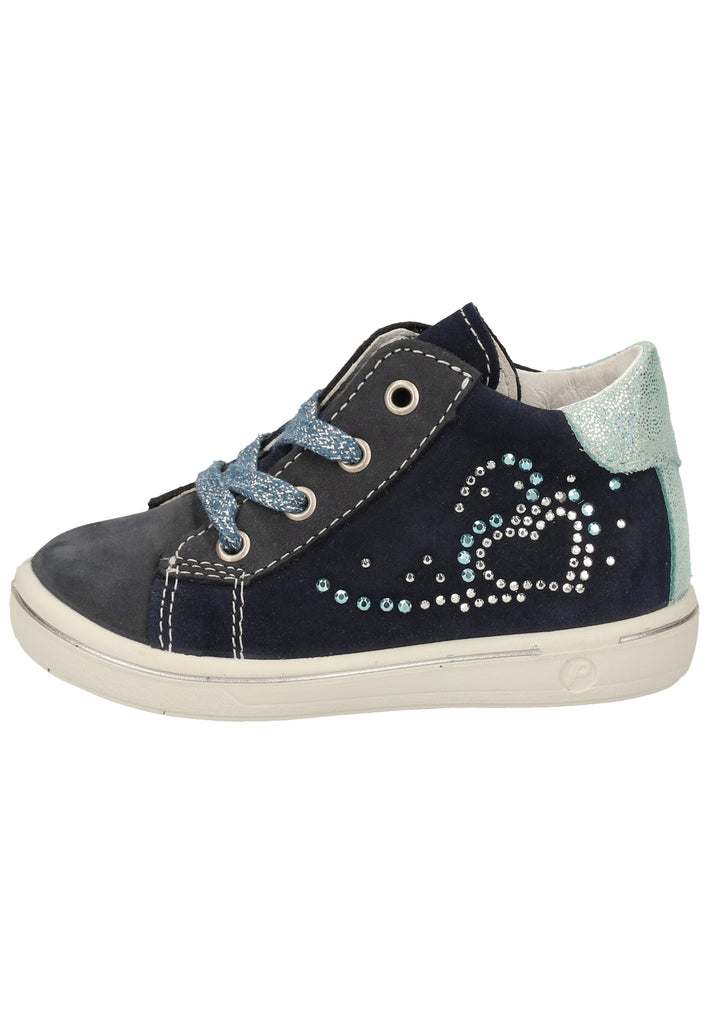 Pepino Halbschuhe Veloursleder Dunkelblau - surf4shoes