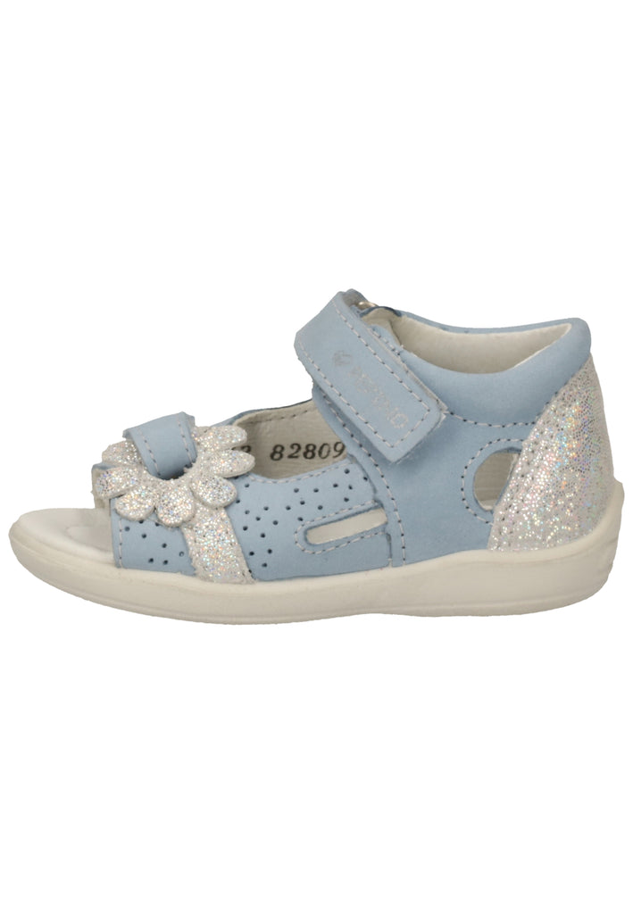 Pepino Sandalen Nubukleder Hellblau - surf4shoes