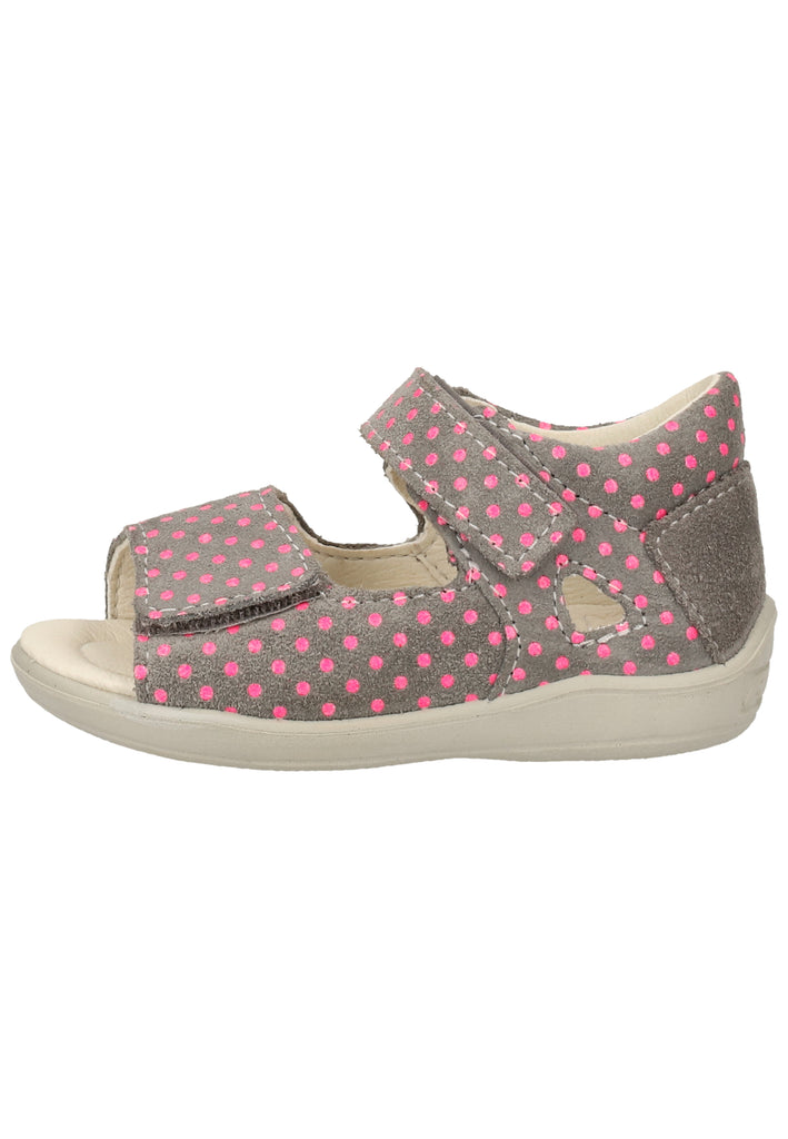 Pepino Sandalen Leder Grau/Pink - surf4shoes