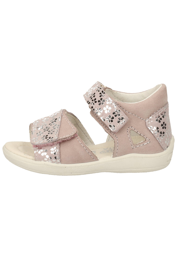 Pepino Sandalen Leder Rosa/Silber - surf4shoes