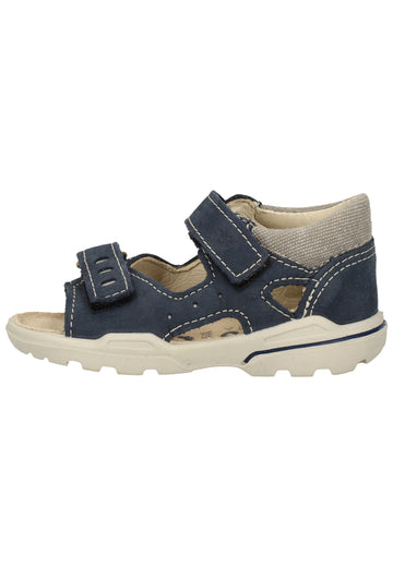 Pepino Sandalen Leder/Textil Dunkelblau - surf4shoes
