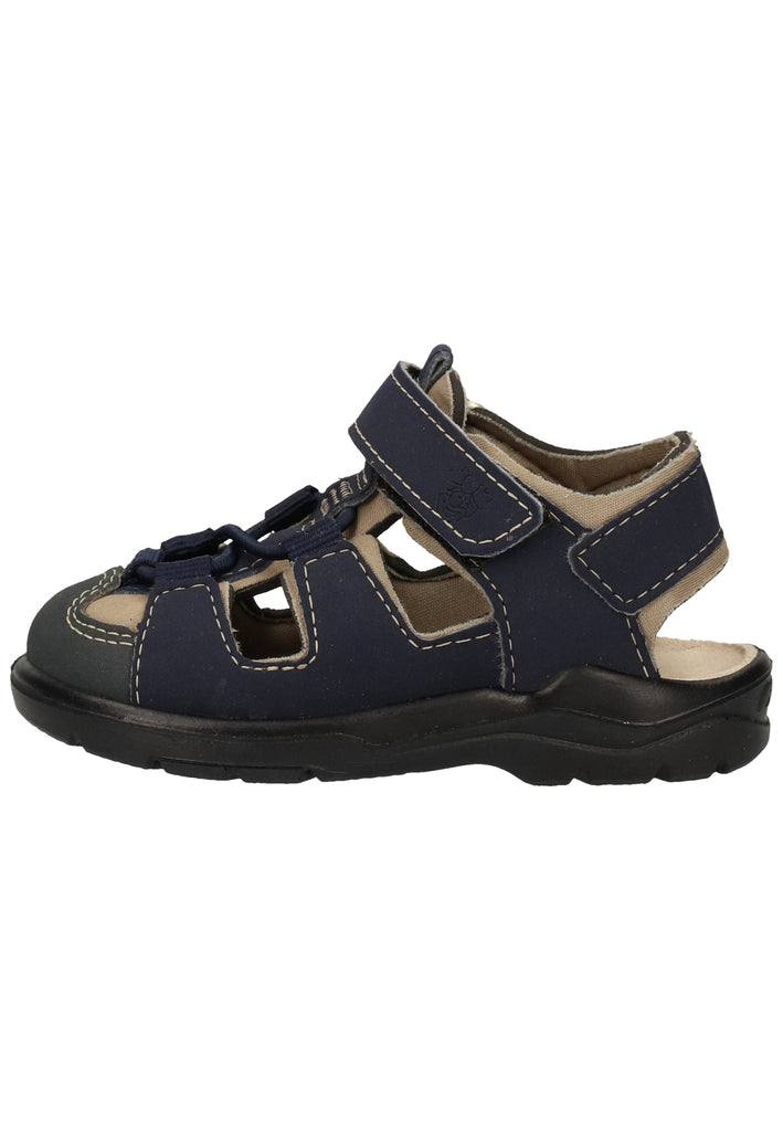 Pepino Sandalen Lederimitat/Textil Dunkelblau/Grau - surf4shoes