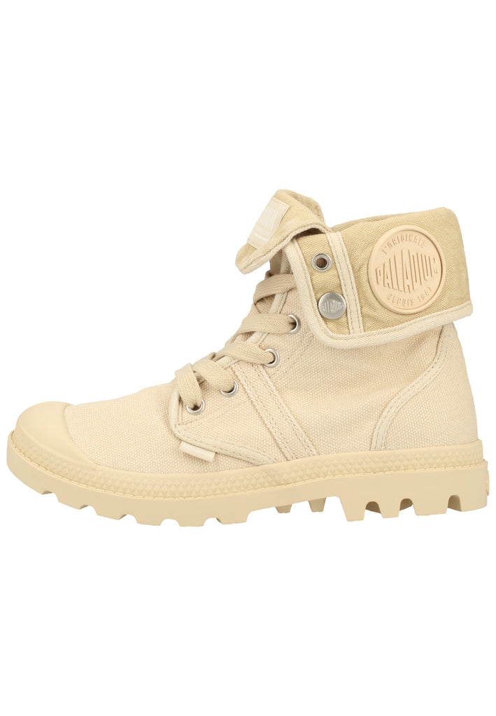 Palladium Stiefelette Textil Beige - surf4shoes
