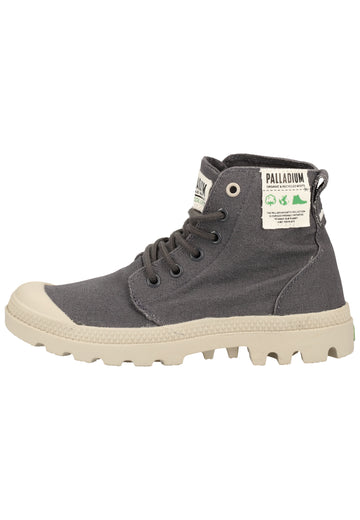 Palladium Stiefelette Textil Dunkelgrau - surf4shoes