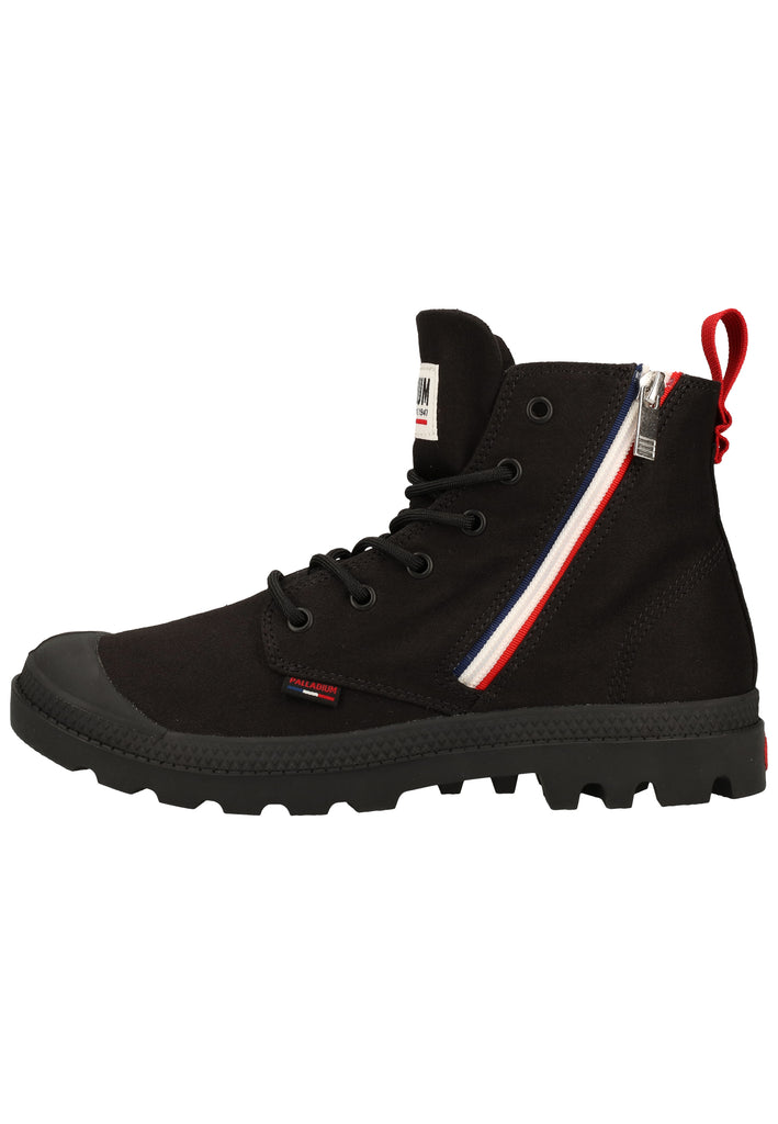 Palladium Stiefelette Textil Schwarz - surf4shoes