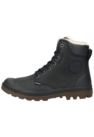 Palladium Stiefelette Leder/Synthetik Dunkelblau Warmfutter - surf4shoes