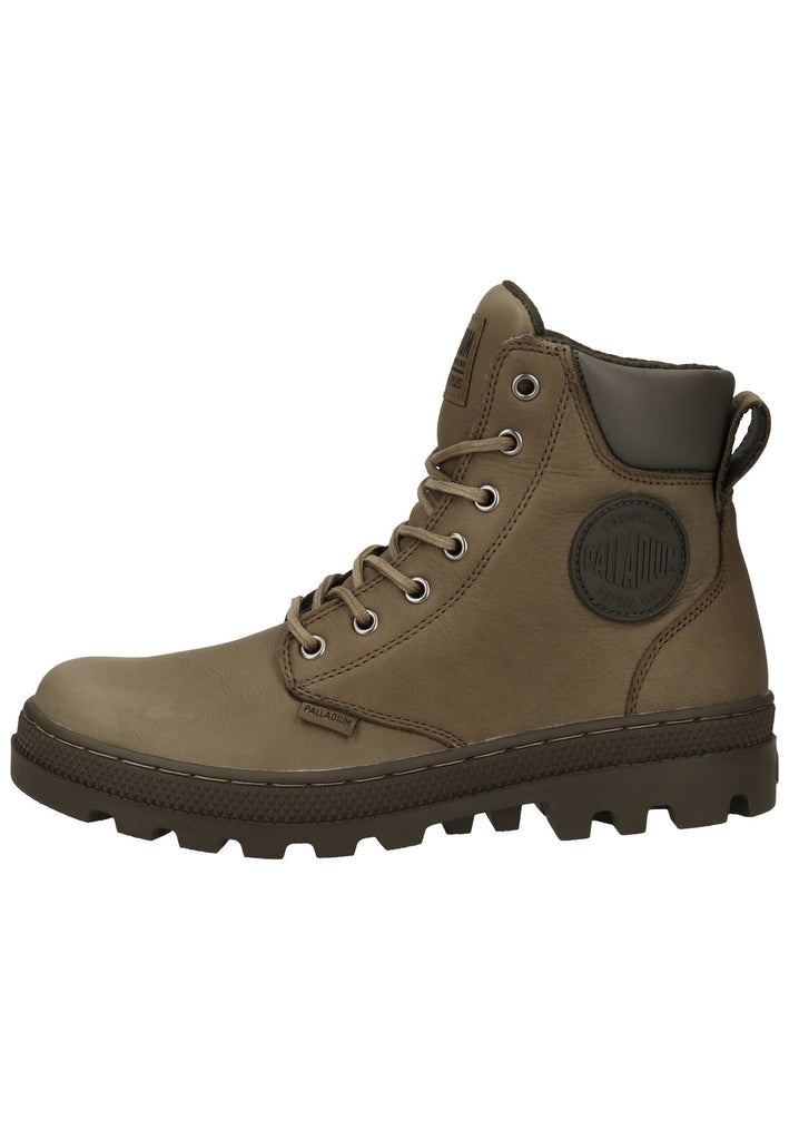 Palladium Stiefelette Leder/Textil Braun - surf4shoes