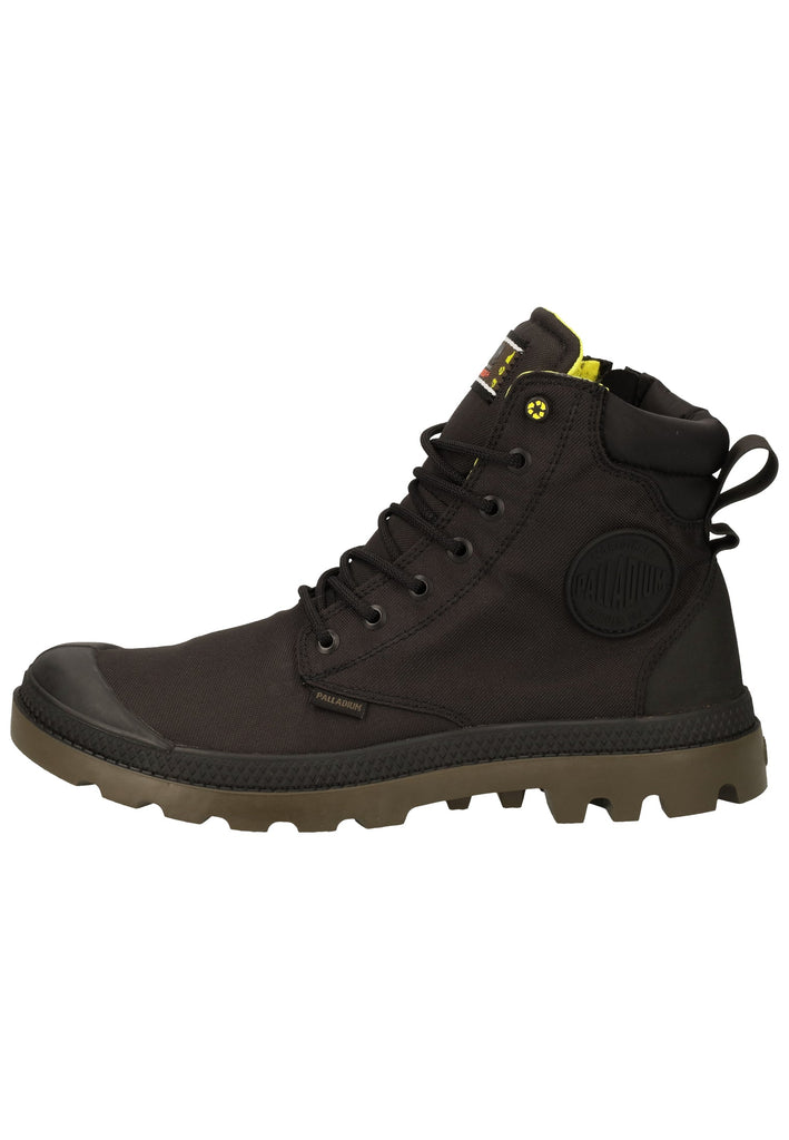 Palladium Stiefelette Textil Schwarz - surf4shoes