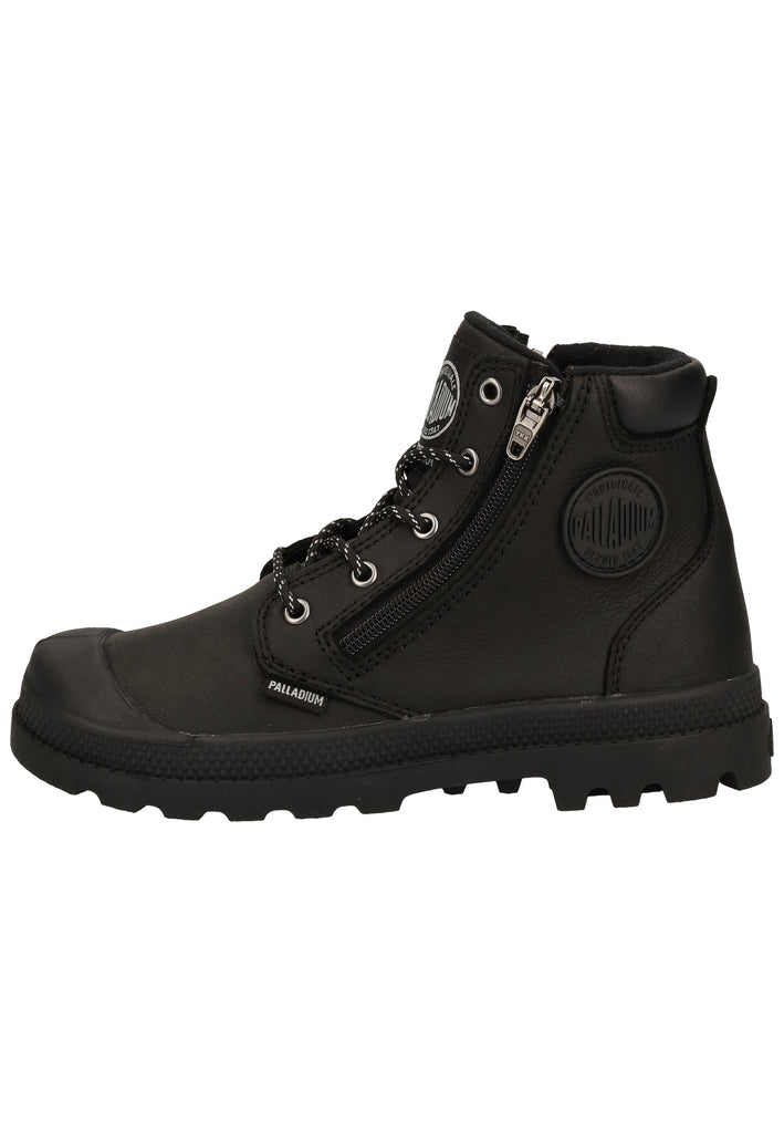 Palladium Stiefelette Leder Schwarz - surf4shoes