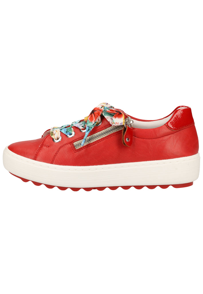 Remonte Sneaker Leder Rot - surf4shoes