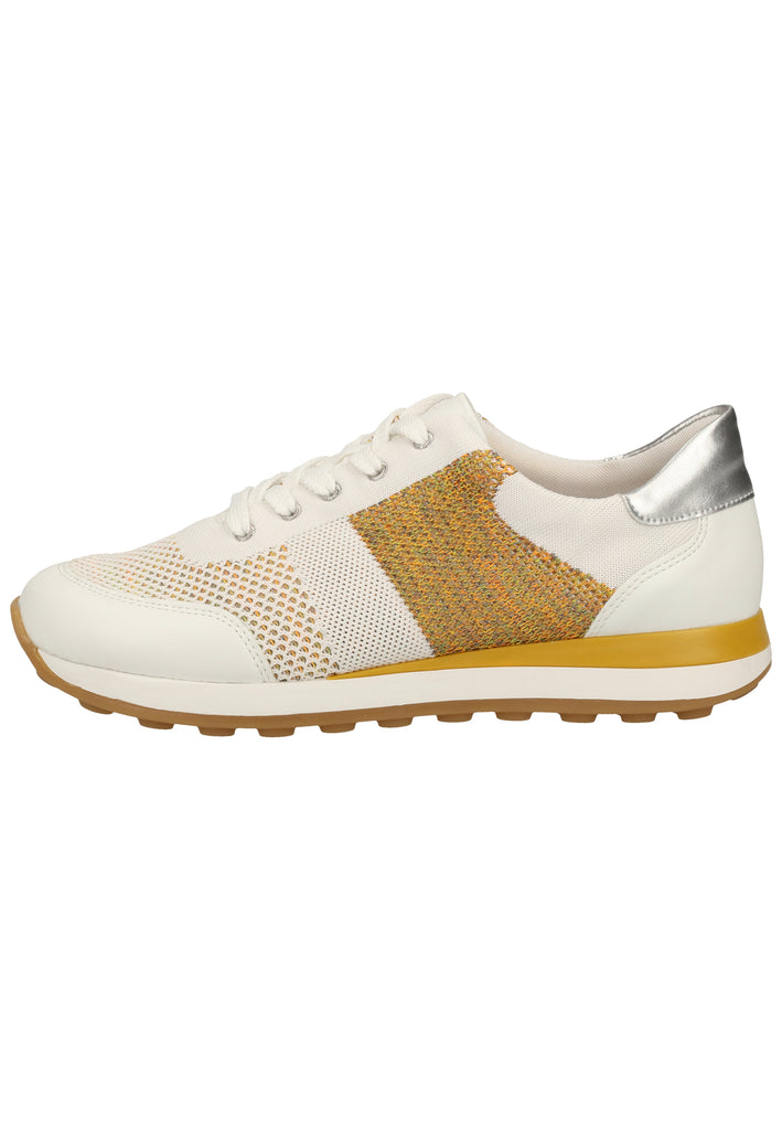 Remonte Sneaker Lederimitat/Textil Weiß - surf4shoes