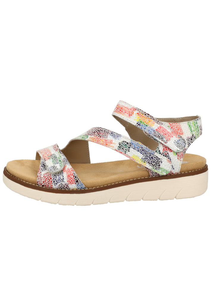 Remonte Sandalen Leder Weiß - surf4shoes