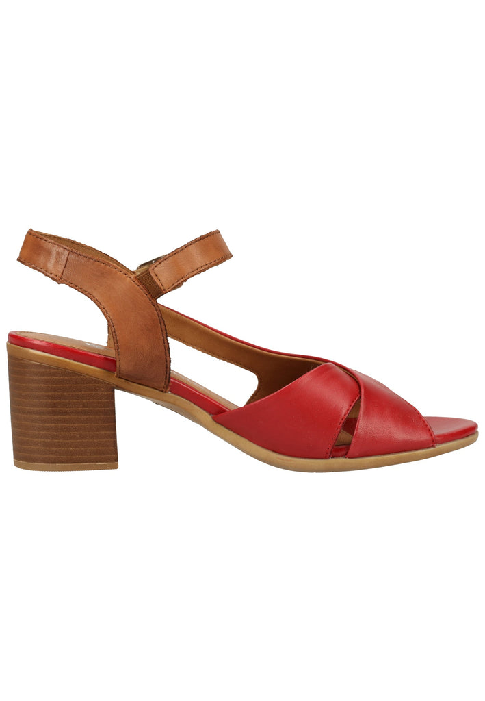 Remonte Sandalen Leder/Synthetik Rot - surf4shoes