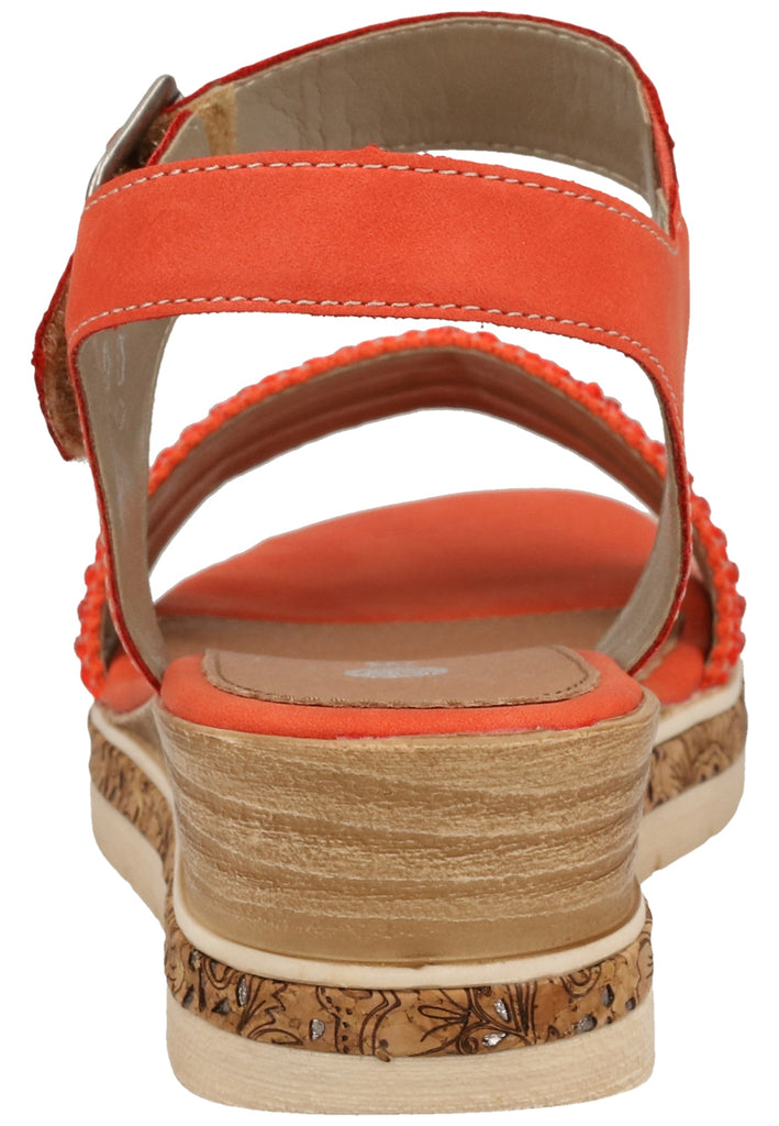 Remonte Sandalen Lederimitat Coral - surf4shoes