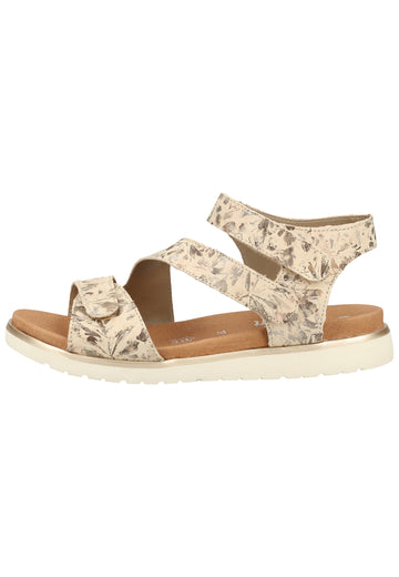 Remonte Sandalen Lederimitat Beige - surf4shoes