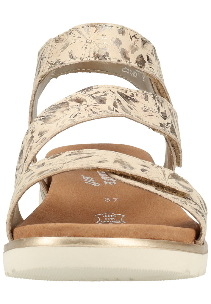 Remonte Sandalen Lederimitat Beige - surf4shoes