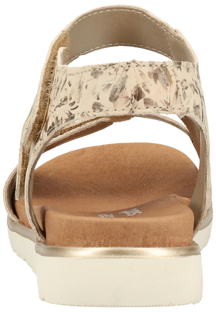Remonte Sandalen Lederimitat Beige - surf4shoes