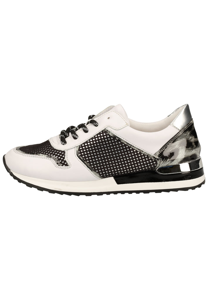 Remonte Sneaker Lederimitat Weiß/Schwarz - surf4shoes