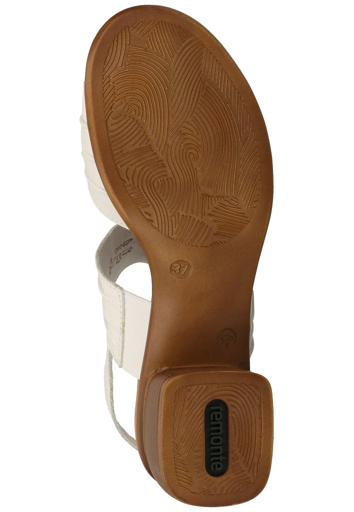 Remonte Sandalen Lederimitat Braun - surf4shoes