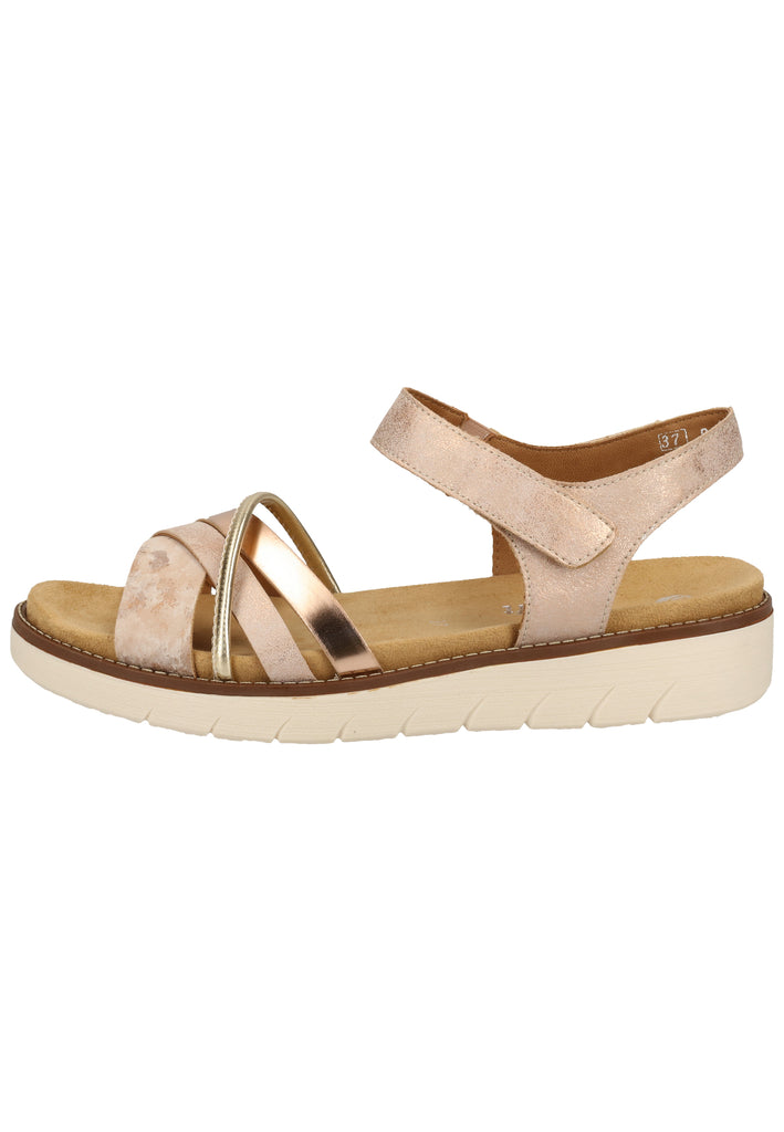 Remonte Sandalen Lederimitat Rosa - surf4shoes