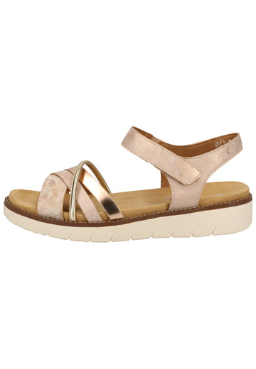 Remonte Sandalen Lederimitat Rosa - surf4shoes