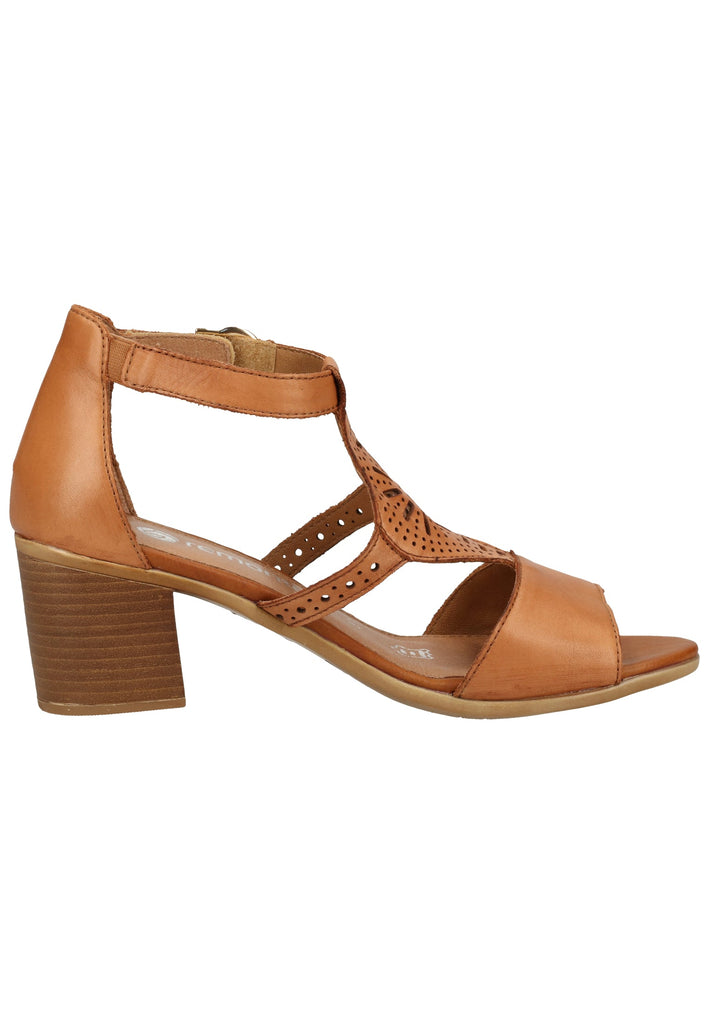 Remonte Sandalen Leder Braun - surf4shoes