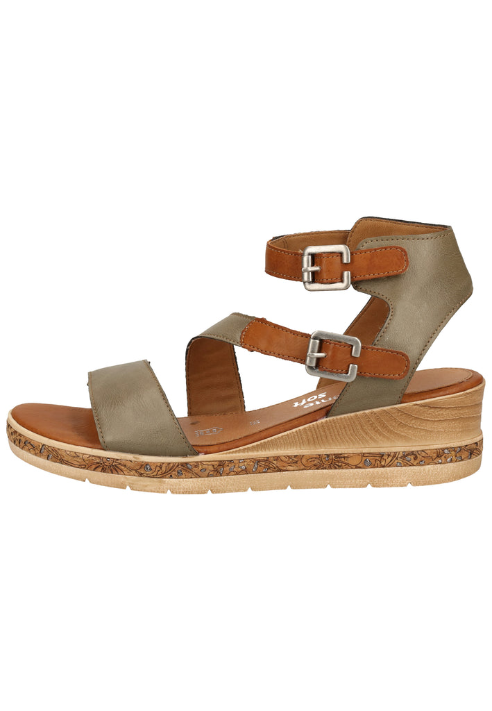 Remonte Sandalen Lederimitat Forest - surf4shoes
