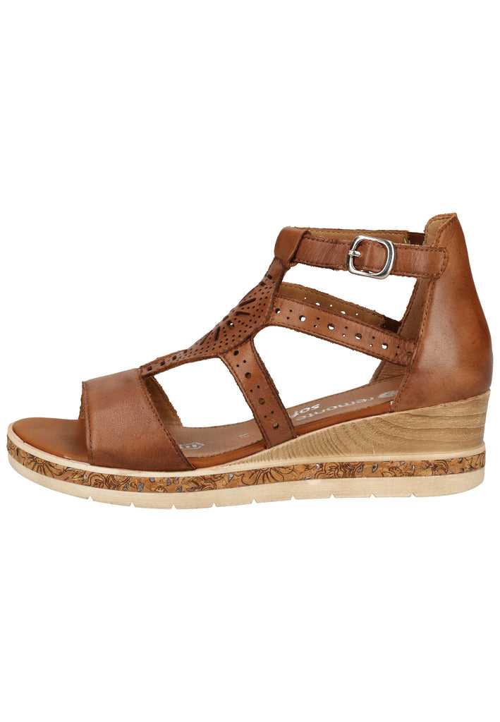 Remonte Sandalen Glattleder Muskat - surf4shoes