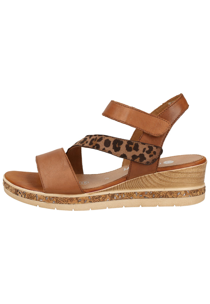 Remonte Sandalen Glattleder Muskat - surf4shoes