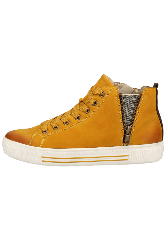 Remonte Sneaker Leder Gelb - surf4shoes