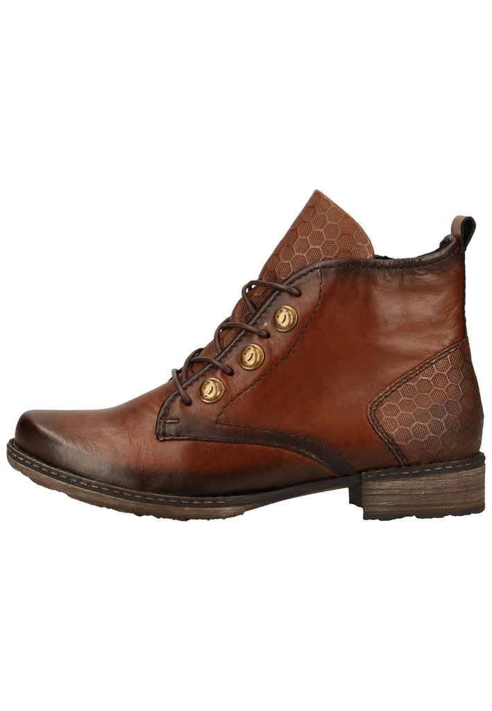 Remonte Stiefelette Glattleder Chestnut - surf4shoes