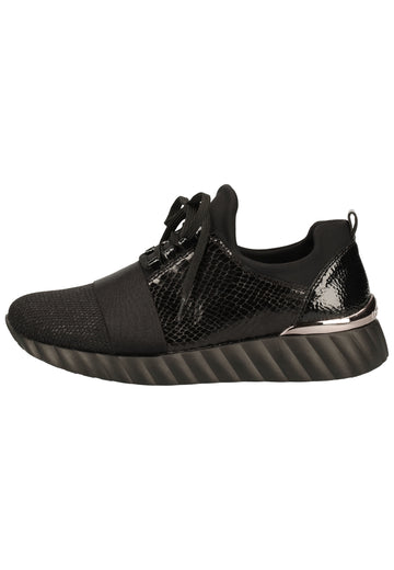 Remonte Sneaker Lederimitat/Textil Schwarz - surf4shoes