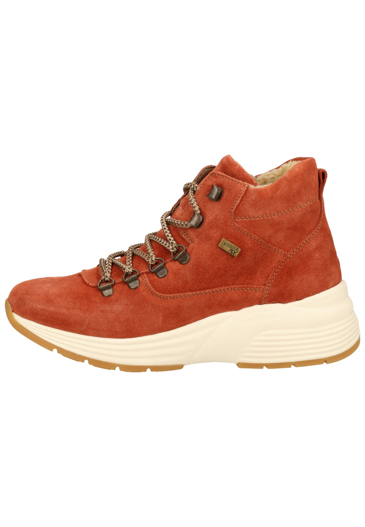 Remonte Sneaker Leder Rot Warmfutter - surf4shoes