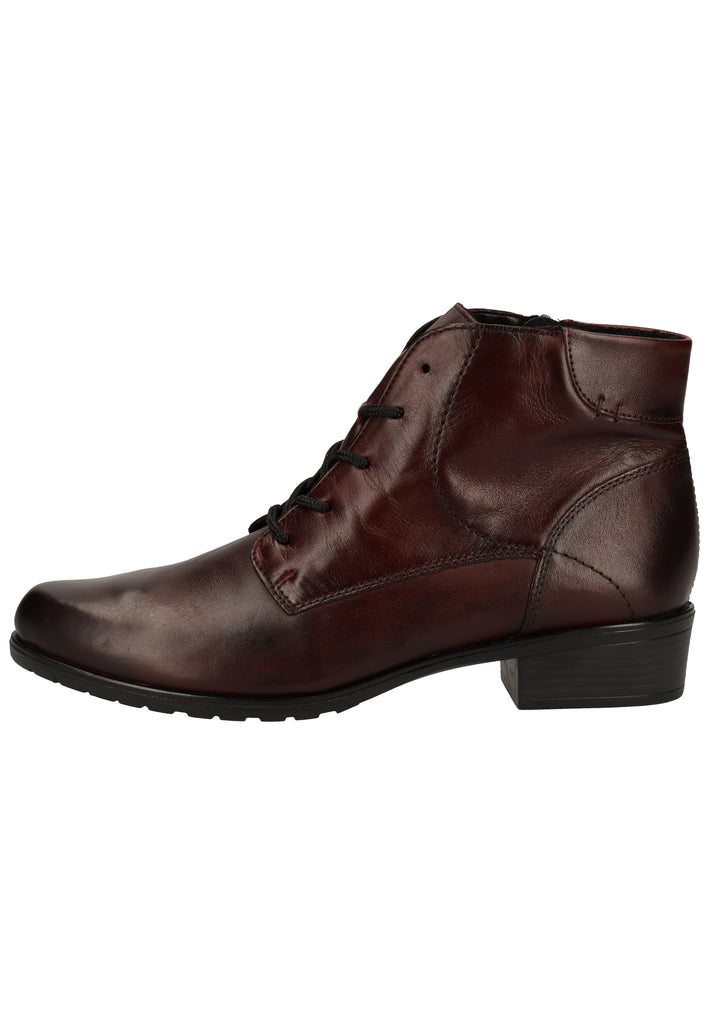 Remonte Stiefelette Glattleder Rot - surf4shoes