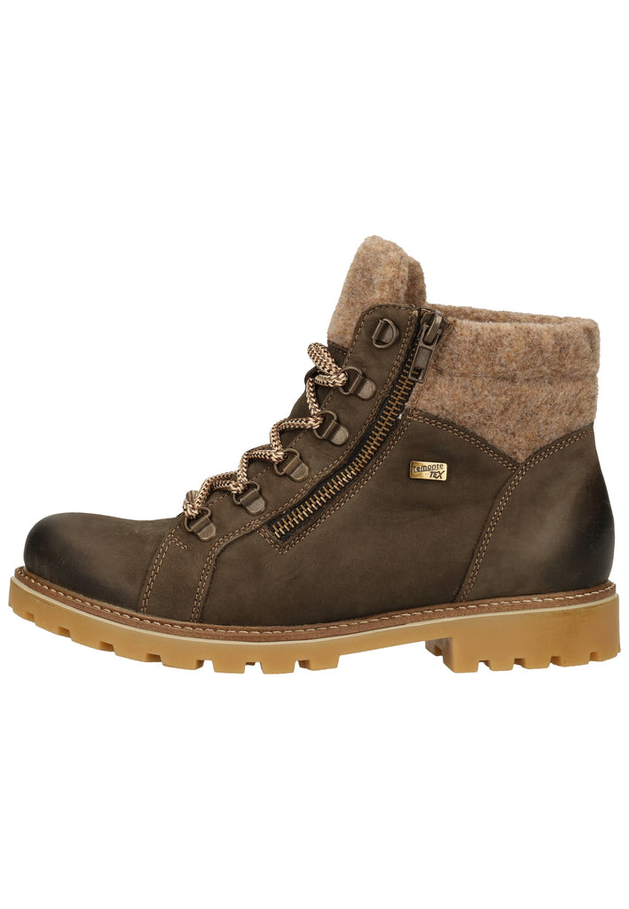 Remonte Stiefelette Leder/Textil Smoke Warmfutter - surf4shoes