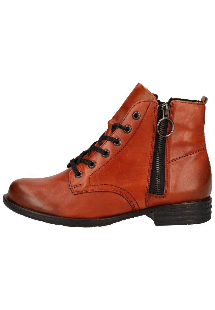 Remonte Stiefelette Glattleder Rot - surf4shoes