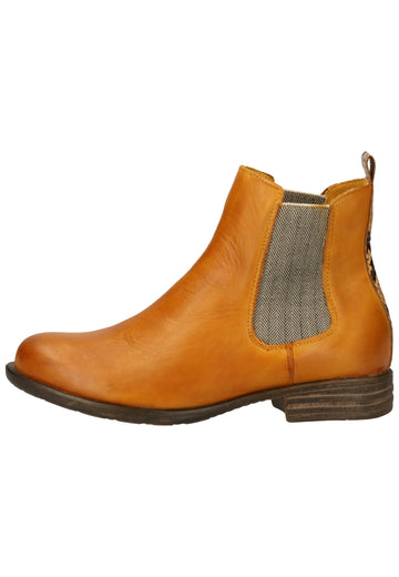Remonte Stiefelette Glattleder Gelb Warmfutter - surf4shoes