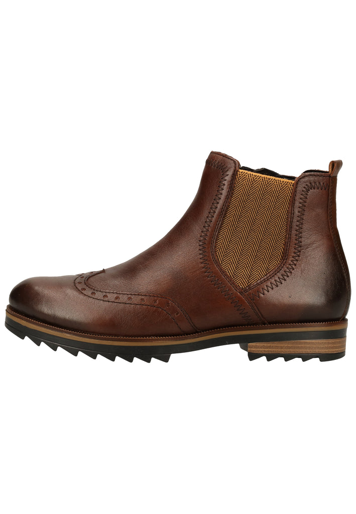 Remonte Stiefelette Glattleder Mokka - surf4shoes