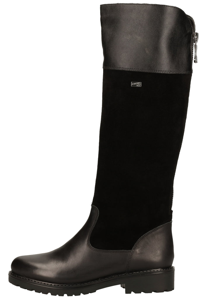Remonte Stiefel Leder Schwarz - surf4shoes