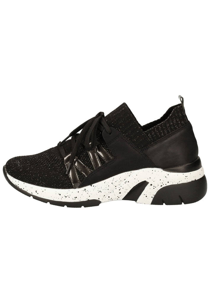 Remonte Sneaker Lederimitat/Textil Schwarz - surf4shoes