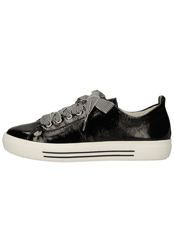 Remonte Sneaker Leder Schwarz Lack - surf4shoes