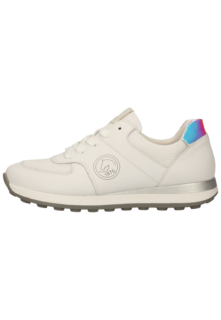 Remonte Sneaker Leder/Synthetik Weiß/Silber - surf4shoes