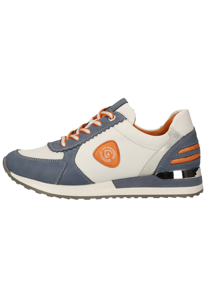 Remonte Sneaker Leder/Textil Weiß/Blau - surf4shoes