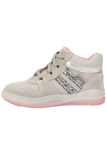 Richter Sneaker Leder/Textil Hellgrau/Silber - surf4shoes