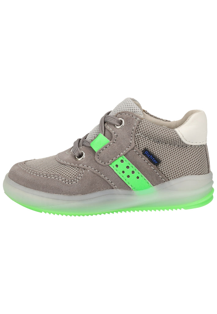 Richter Sneaker Leder/Textil Stone - surf4shoes