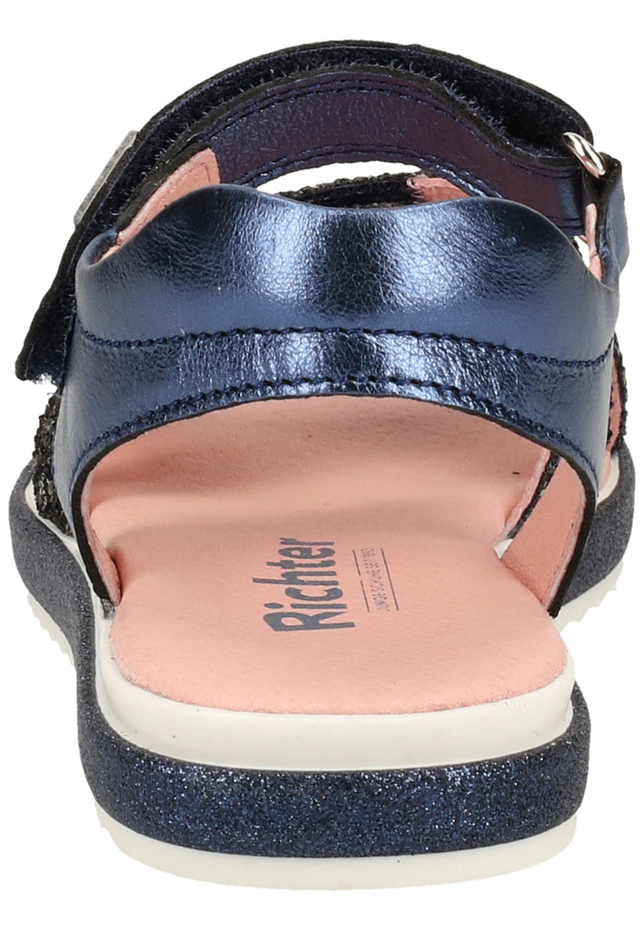 Richter Sandalen Leder/Textil Petrol - surf4shoes
