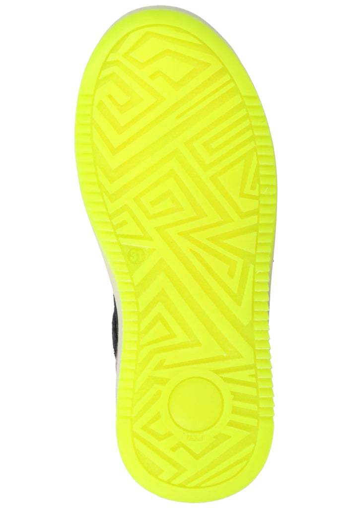 Richter Sneaker Leder/Textil Blau/Gelb - surf4shoes